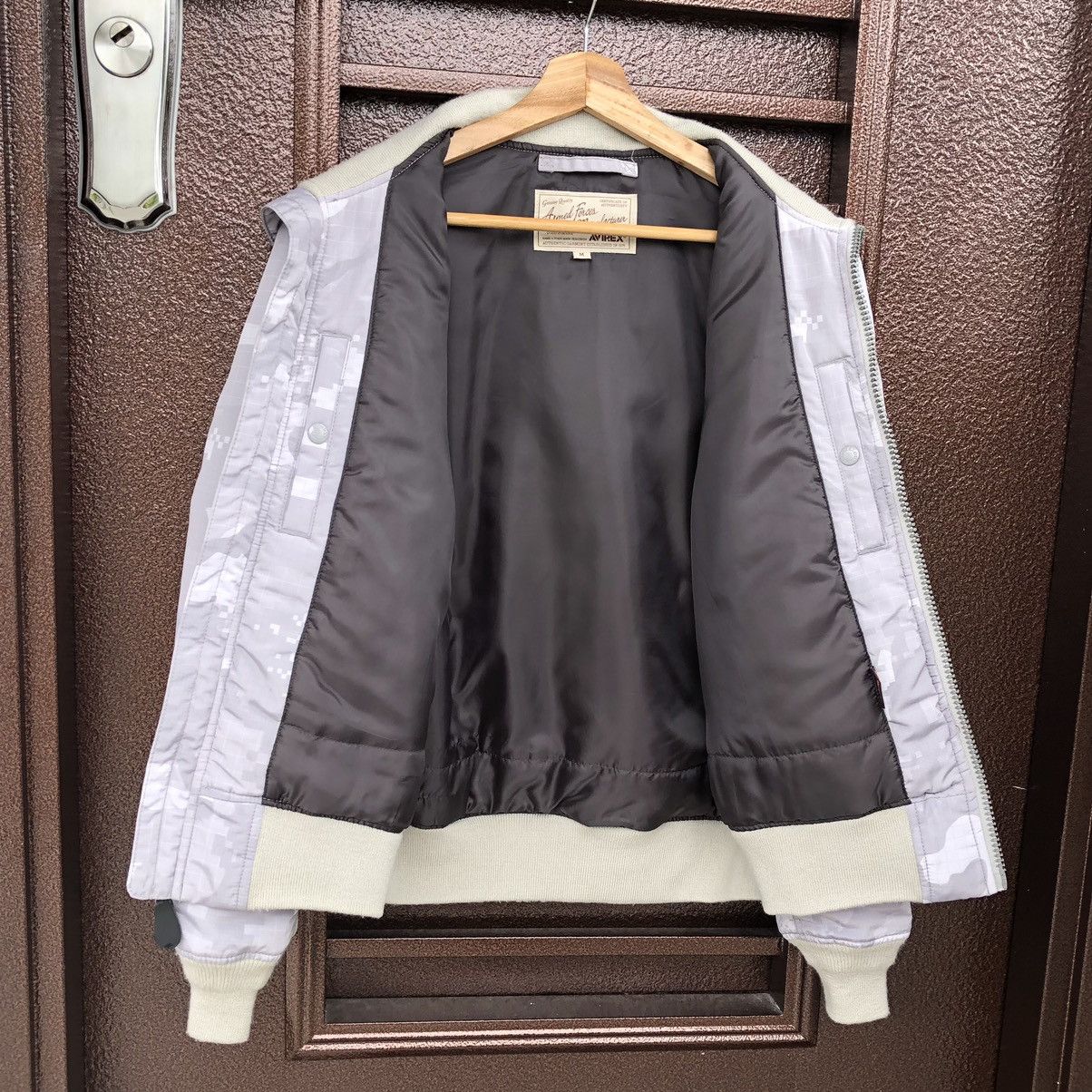Avirex Avirex USAF Ma-1 Camo Bomber Jacket Size US M / EU 48-50 / 2 - 14 Thumbnail