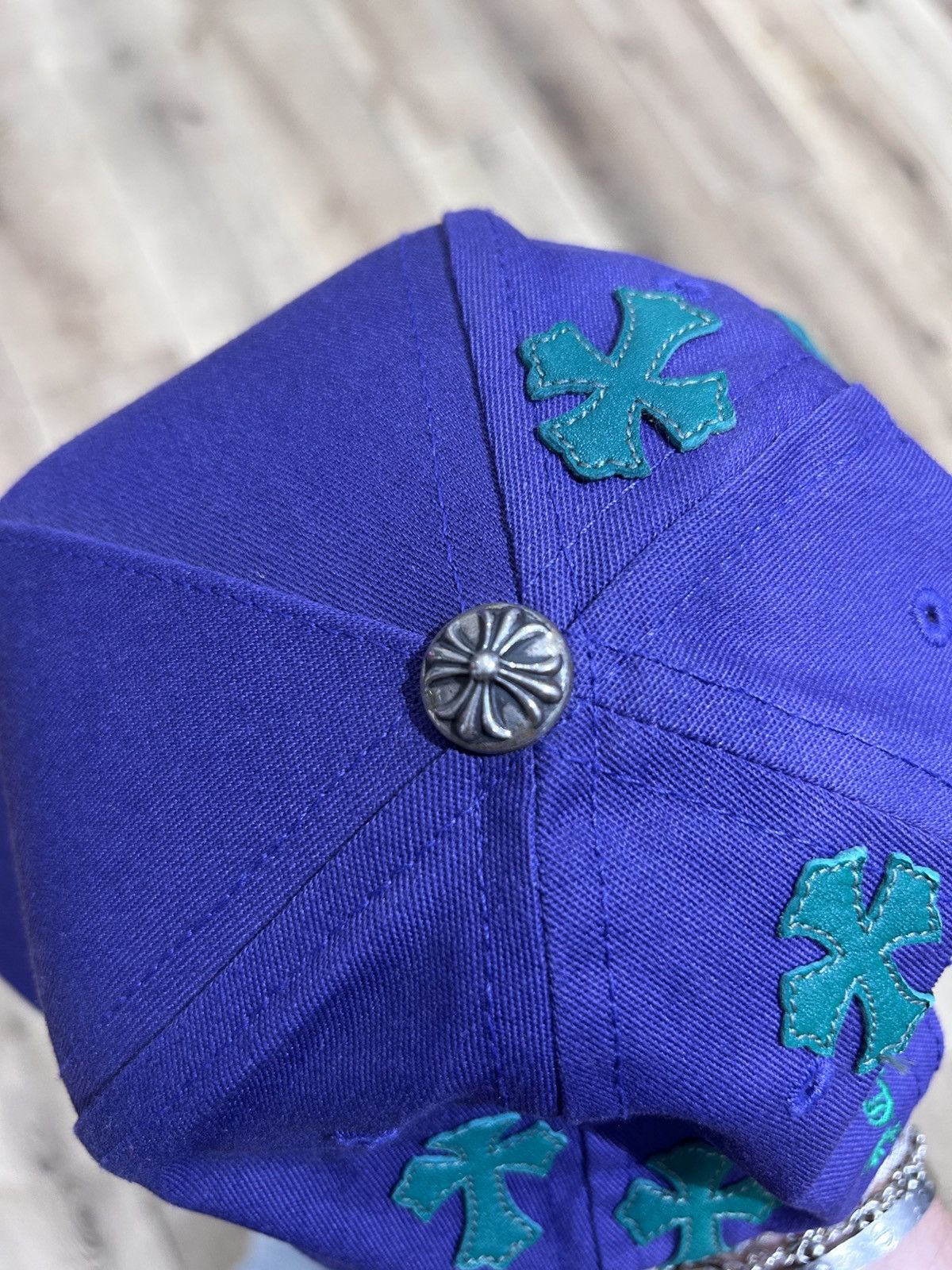 Chrome Hearts Chrome Hearts Cross Patch CH Hat Size ONE SIZE - 2 Thumbnail