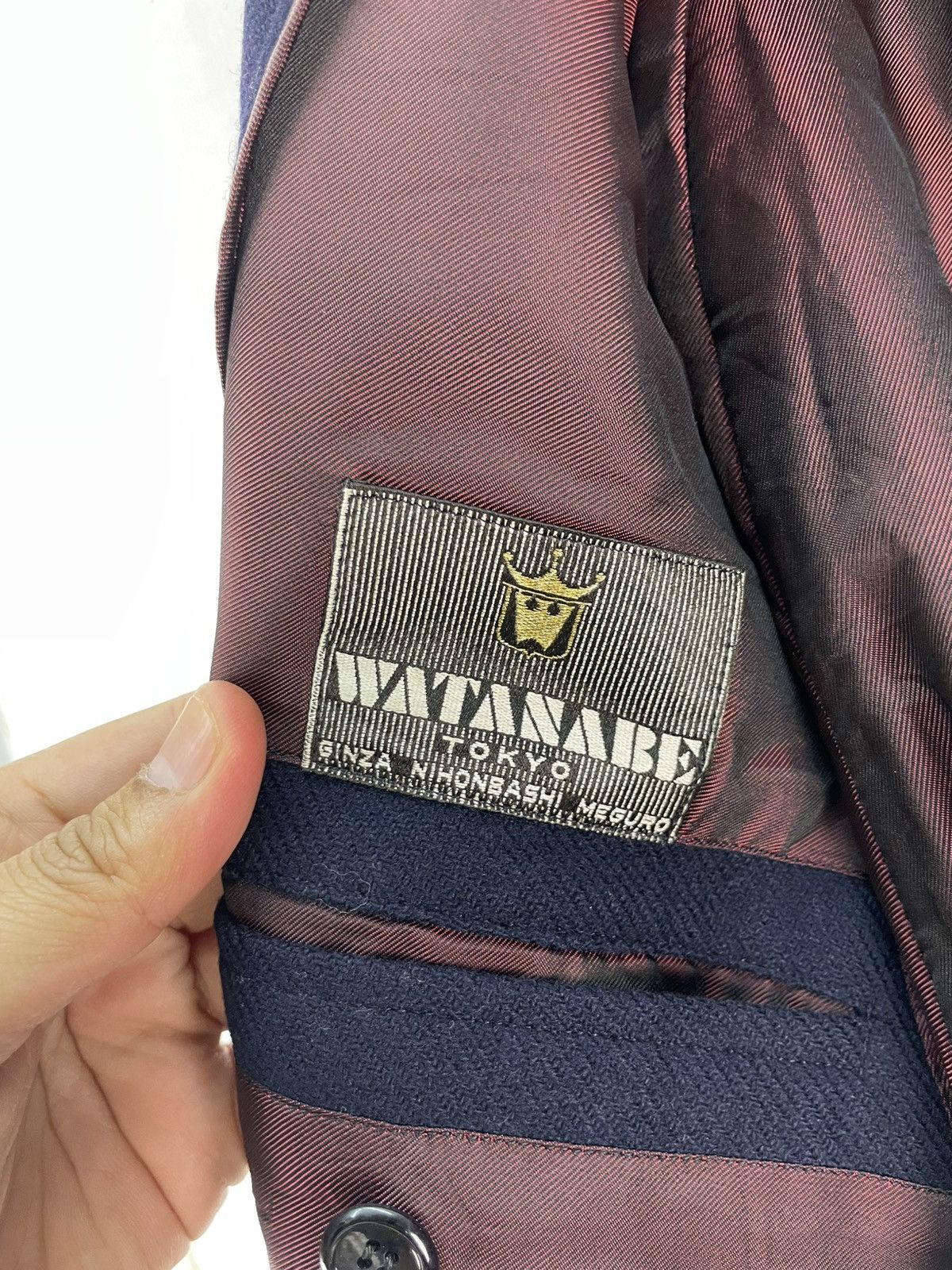 Junya Watanabe Vintage Watanabe Wool OverCoat Size US L / EU 52-54 / 3 - 5 Thumbnail