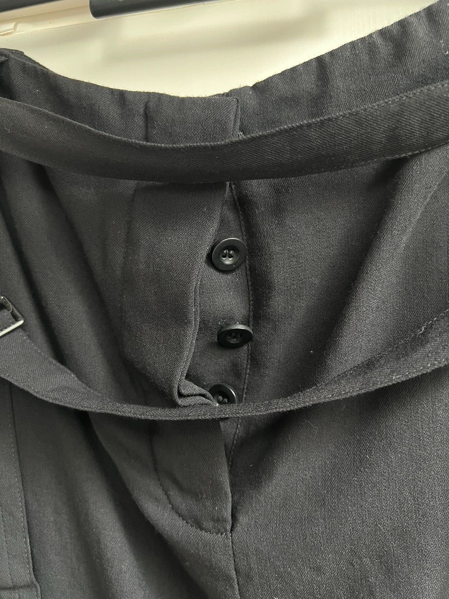 Ann Demeulemeester ANN DEMEULEMEESTER women's wrap skirt Size 26" / US 2 / IT 38 - 4 Thumbnail