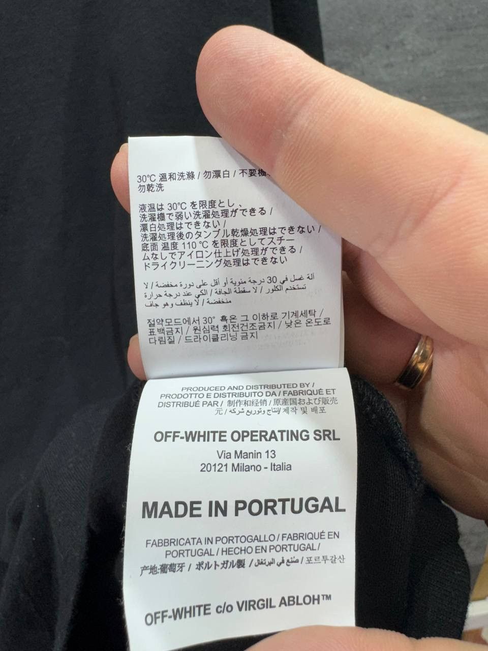 Off-White Off White SS20 Caravaggio Arrow Tee Size US L / EU 52-54 / 3 - 12 Thumbnail