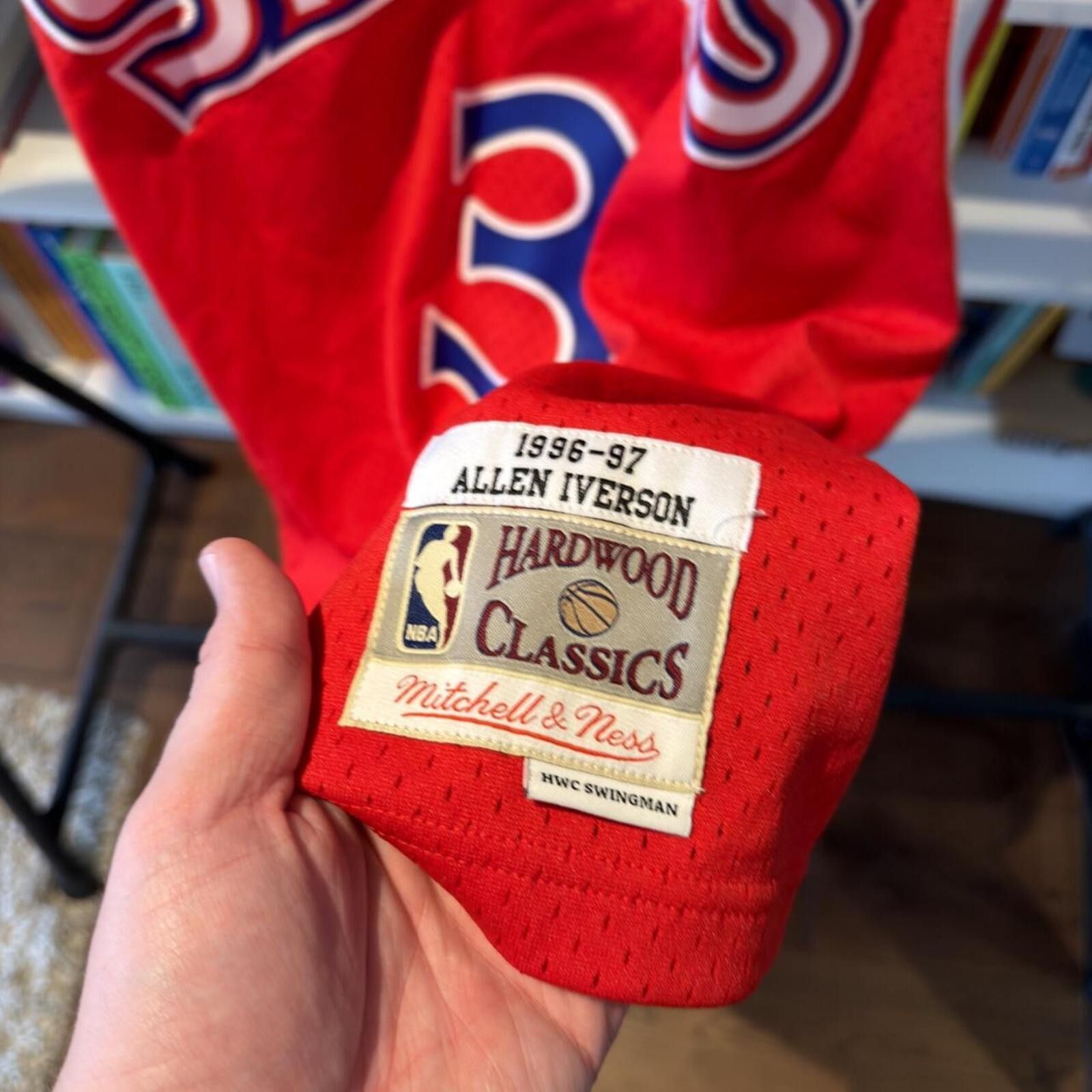 Mitchell & Ness Mitchell & Ness Philadelphia 76ers basketball jersey Size US XL / EU 56 / 4 - 3 Thumbnail