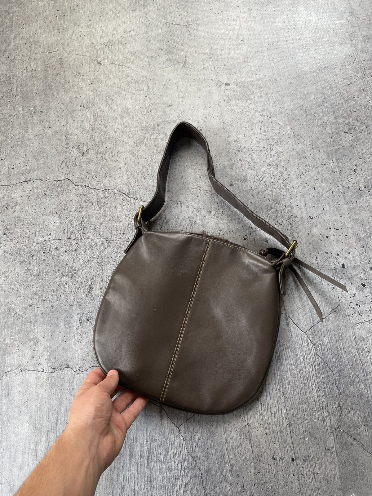 Vintage Vintage Fur Leather Y2K Shoulder Bag Size ONE SIZE - 3 Thumbnail