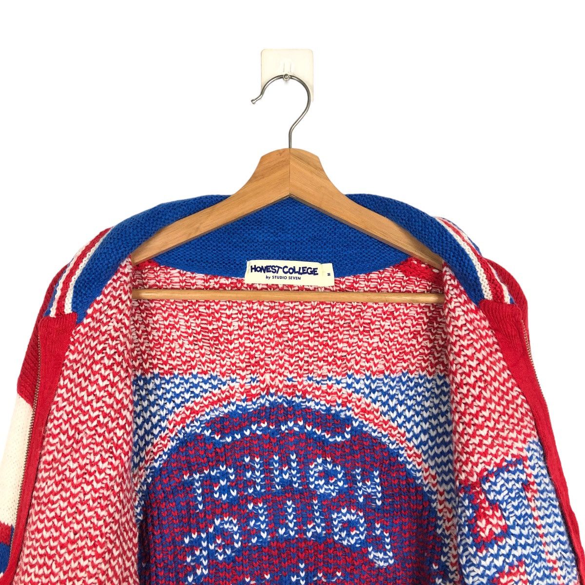 Hysteric Glamour VINTAGE KNIT JACKET HONEST COLLEGE INSPIRE HYSTERIC GLAMOUR Size US M / EU 48-50 / 2 - 10 Thumbnail