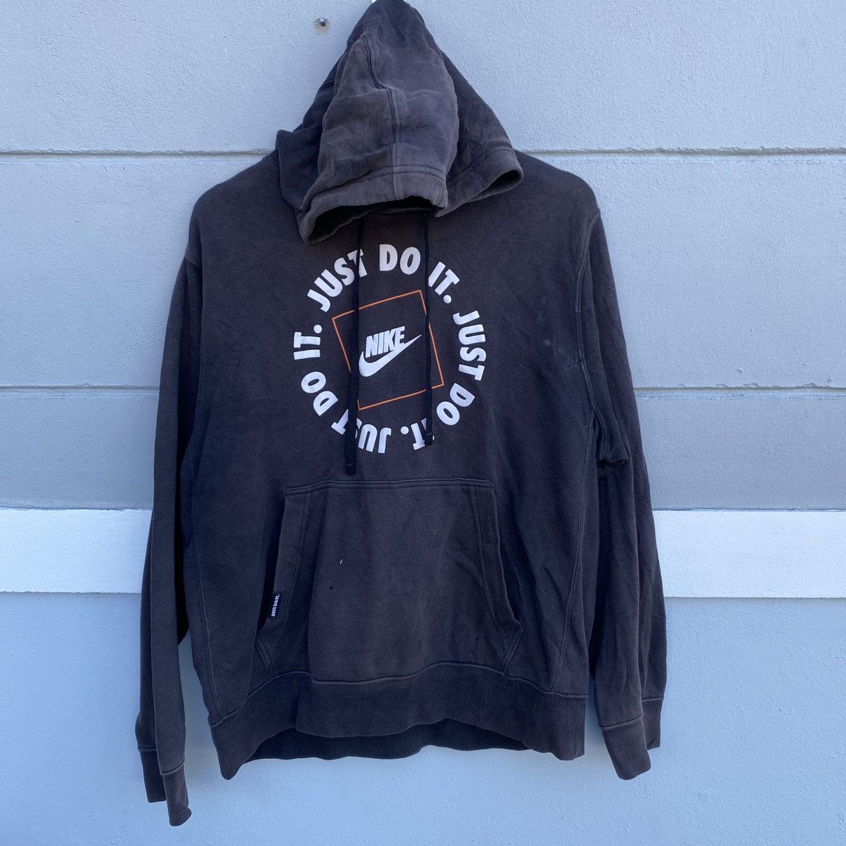 Nike × Vintage Rare Nike sun faded hoodei A1 Size US L / EU 52-54 / 3 - 1 Thumbnail