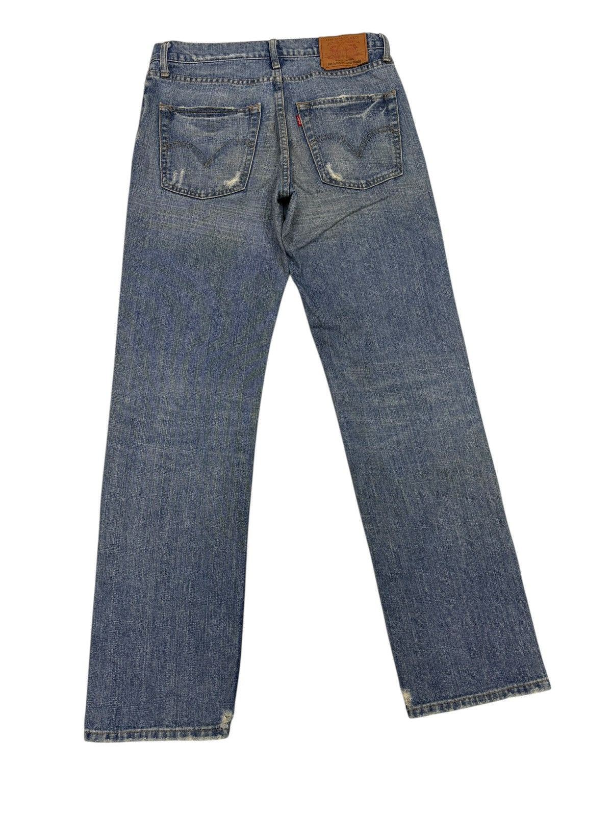 Kapital 🔥LEVIS Y2K REGULAR FIT DISTRESSED DENIM JEANS Size US 32 / EU 48 - 4 Thumbnail