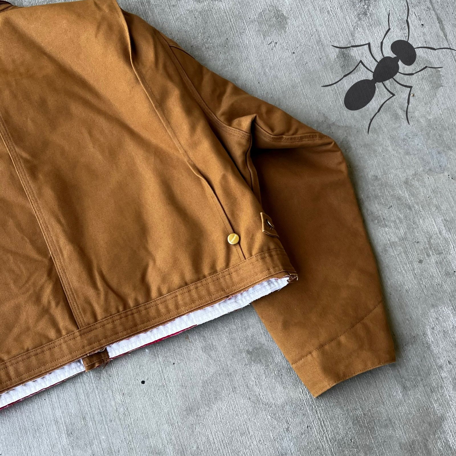 Carhartt × Vintage Carhartt cropped detroit style brown work wear jacket Size US XXL / EU 58 / 5 - 9 Thumbnail