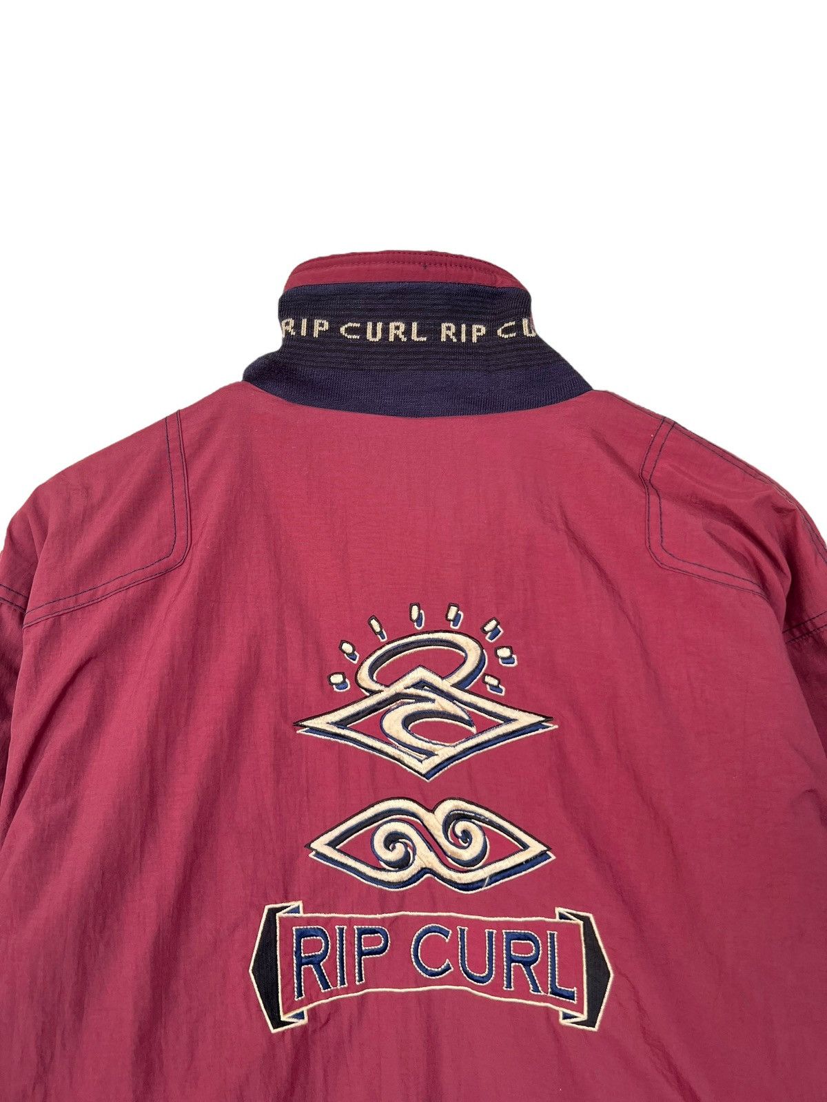 Ripcurl Rare🔥 Vintage 90s Ripcurl Embroidered Logo Reversible Jacket Size US XL / EU 56 / 4 - 8 Thumbnail
