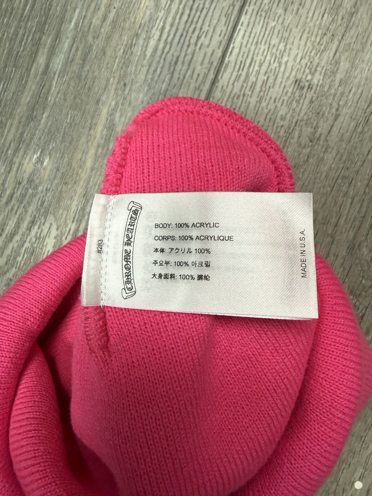 Chrome Hearts Chrome Hearts Beanie Size ONE SIZE - 3 Thumbnail