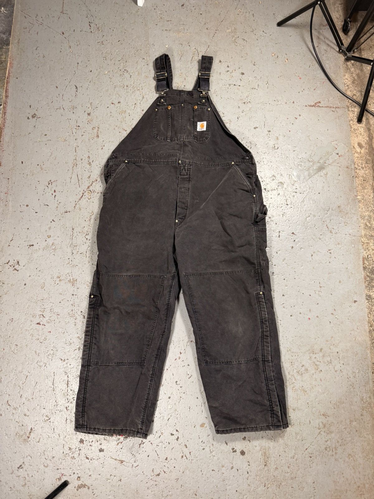 Carhartt Vintage Distressed Carhartt Overalls Size US 44 / EU 60 - 1 Thumbnail