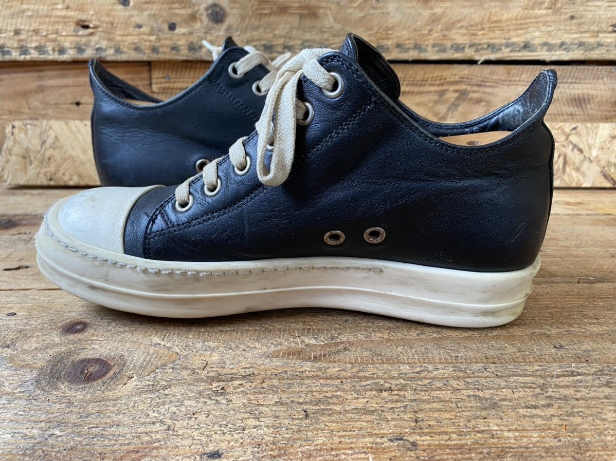 Rick Owens Rick owens F/W 18 mainline low top leather sneakers sz 36 Size US 5.5 / IT 35.5 - 12 Thumbnail