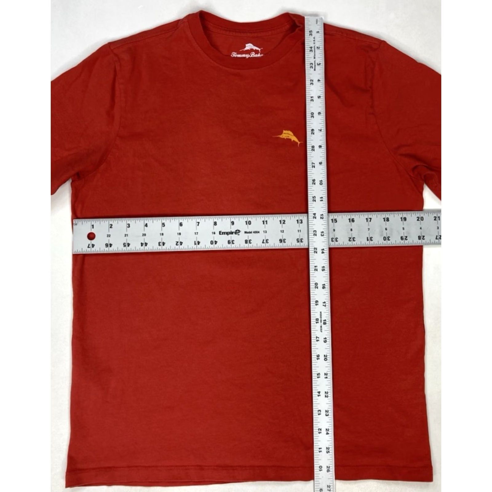 Tommy Bahama Tommy Bahama Graphic T-shirt Men Small Orange Short Sleeve Crew Neck No Flame No Gain Logo Beach All Seasons Vintage? Size US S / EU 44-46 / 1 - 6 Thumbnail