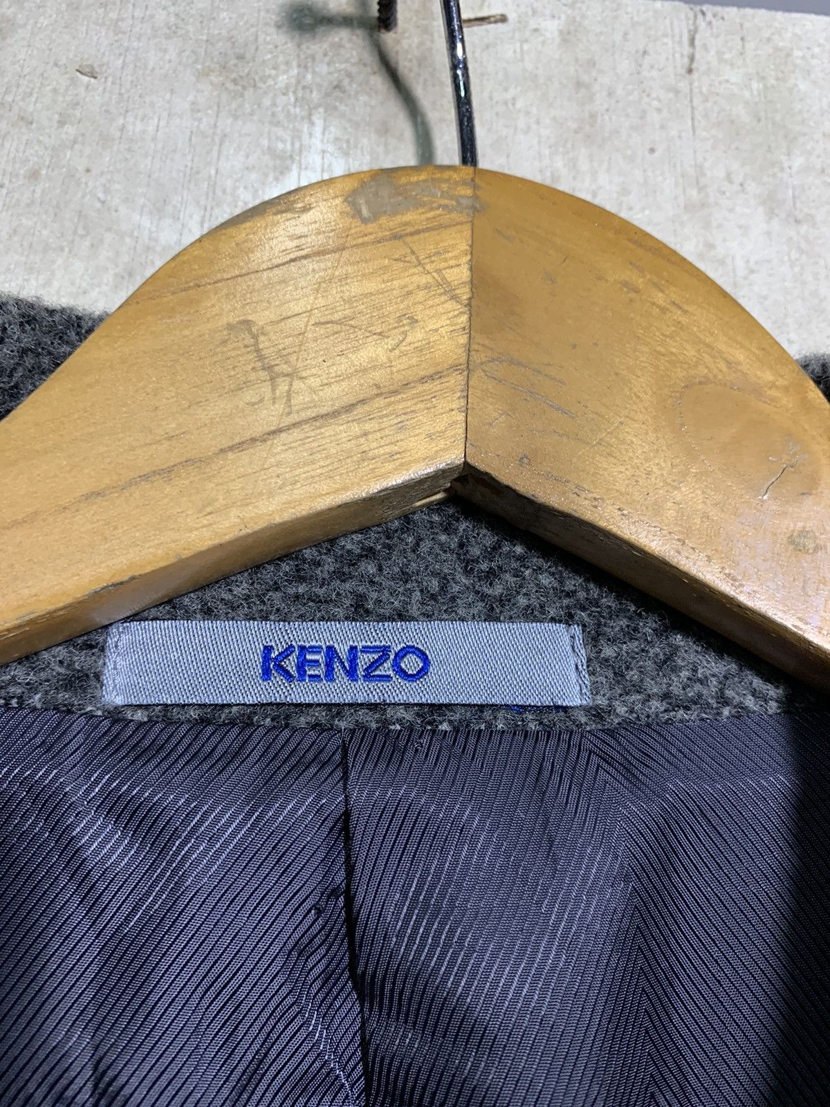 Japanese Brand × Kenzo 🔥KENZO DOUBLE BREAST TRENCH COATS Size US L / EU 52-54 / 3 - 10 Thumbnail