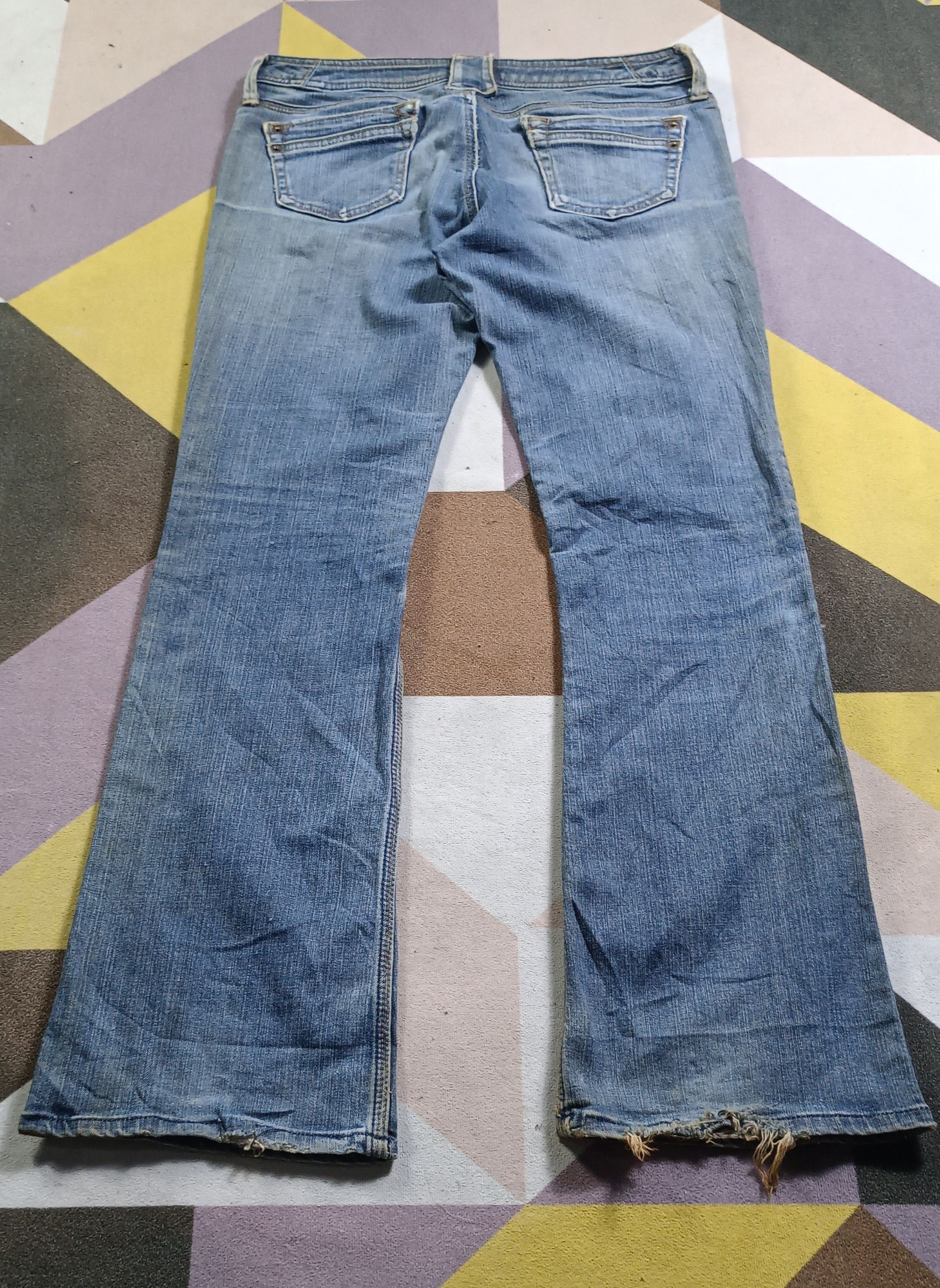 If Six Was Nine Flare Jeans Oririn Japan Distresssed Boocut Size US 32 / EU 48 - 2 Thumbnail