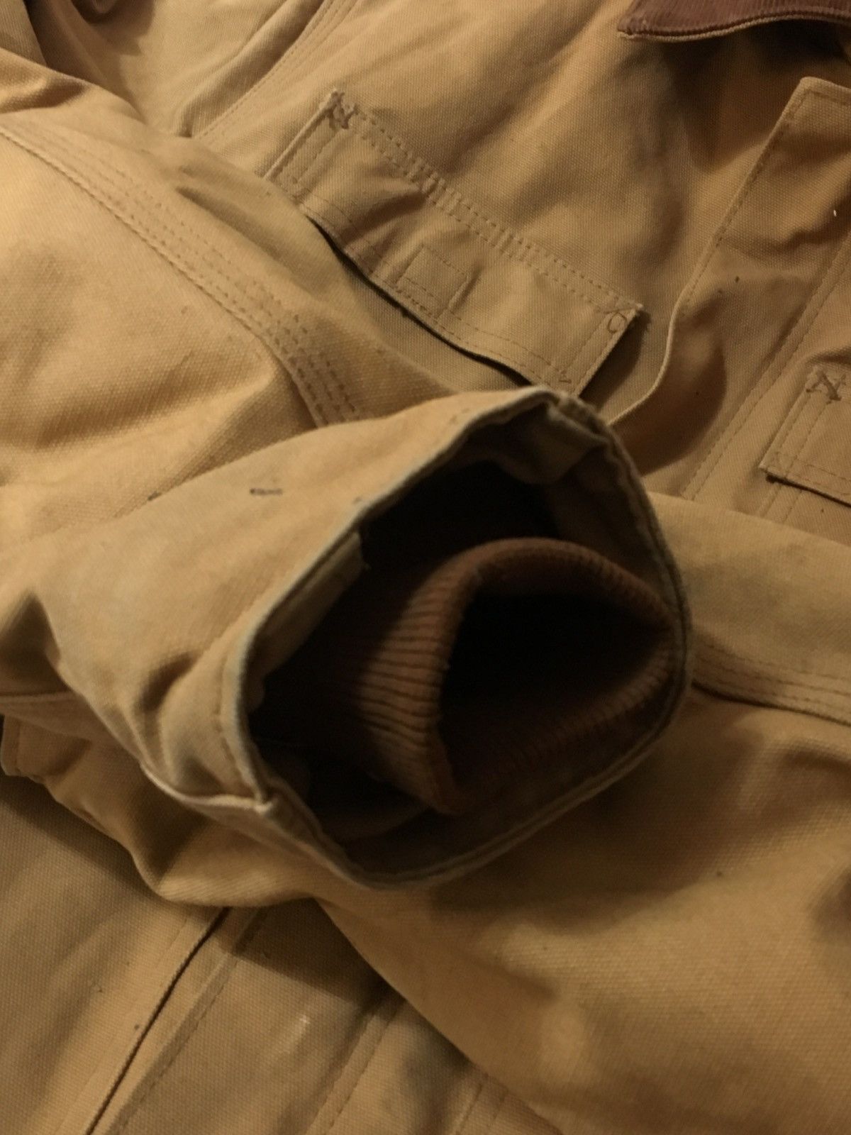 Carhartt × Vintage Vintage Carhartt Duck Brown Canvas Jacket Large Tall Size US L / EU 52-54 / 3 - 6 Thumbnail