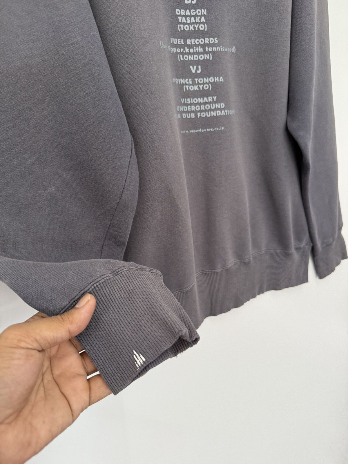 Super Lovers 🔥 Super Lovers Japanese Sunfaded iConic Logo Hoodie Size US S / EU 44-46 / 1 - 10 Thumbnail