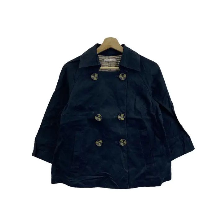 Vintage Vtg 90’ ELLE PARIS MAGAZINE Planete Peacoat Cotton Jacket Size M / US 6-8 / IT 42-44 - 1 Thumbnail