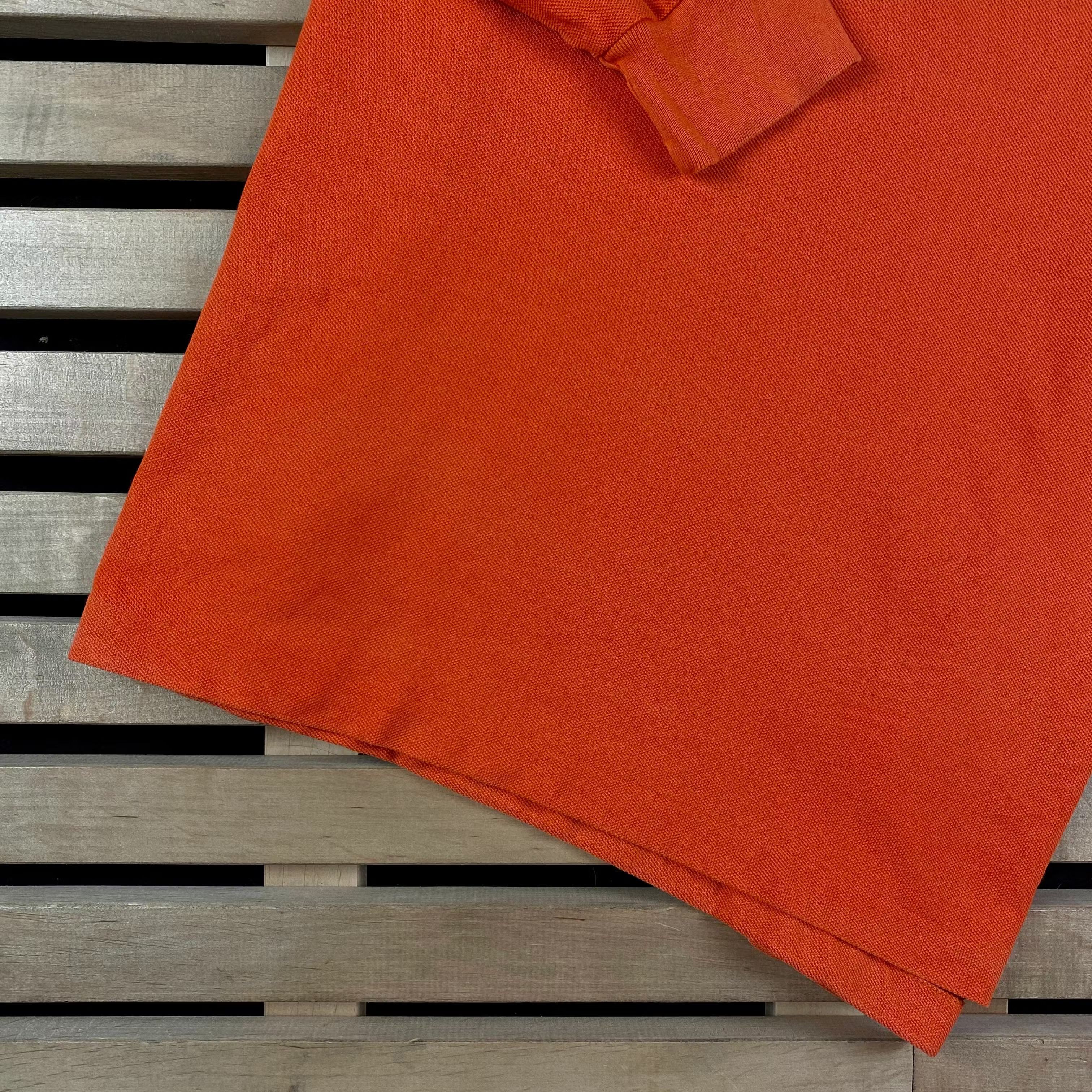 Polo Ralph Lauren × Ralph Lauren × Vintage Mens Polo Long Sleeve Rugby Ralph Lauren Vintage Size L Size US L / EU 52-54 / 3 - 3 Thumbnail