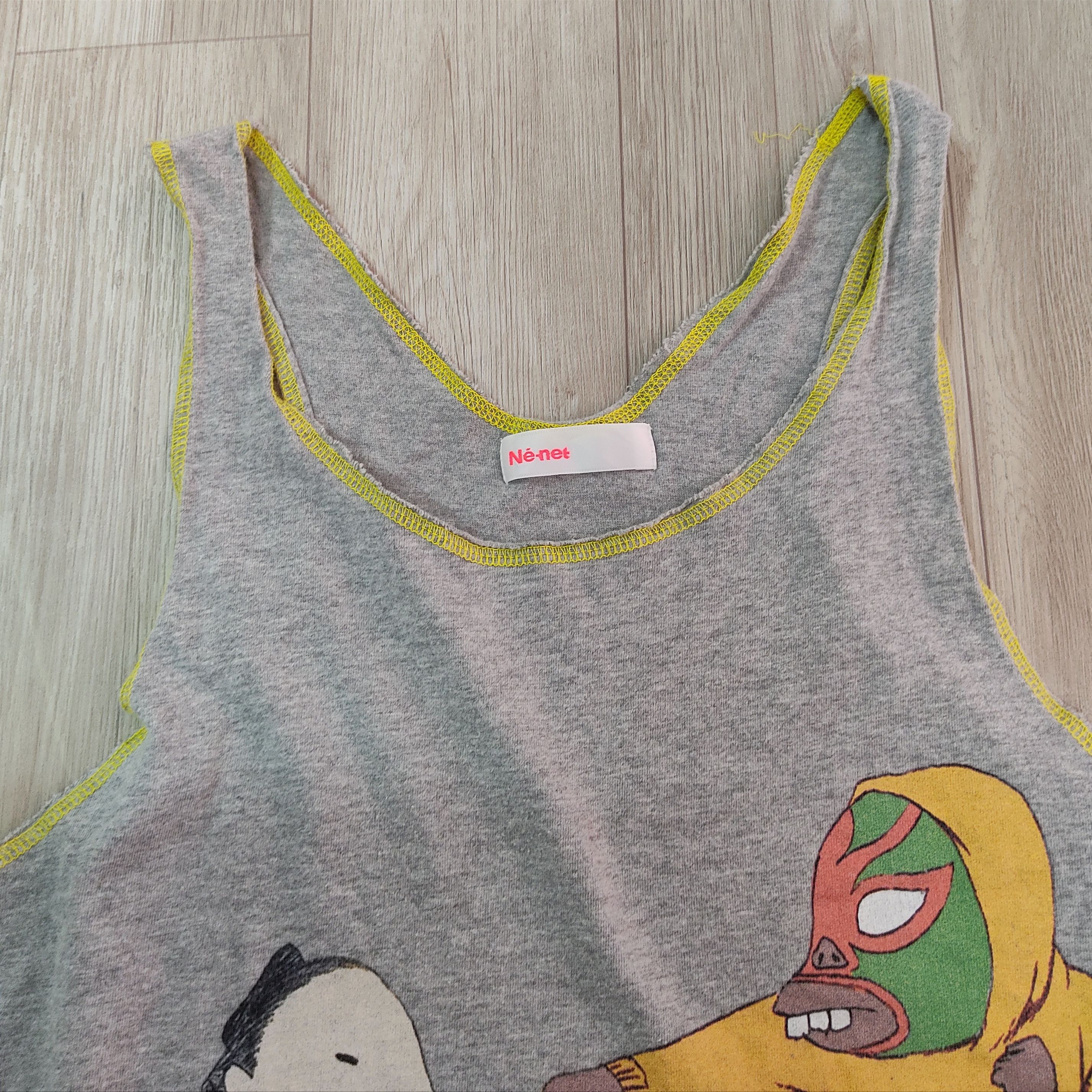 Issey Miyake NÈ-NET Sumo Wrestler By Issey Miyake Tank Top Sleeveless Size M / US 6-8 / IT 42-44 - 6 Thumbnail