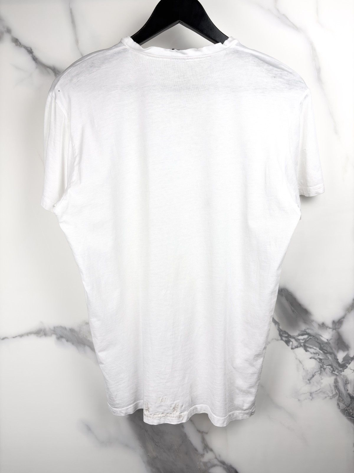 Chrome Hearts Chrome Hearts Vintage Foti Skull Liquid Print Tshirt White Size US S / EU 44-46 / 1 - 3 Thumbnail