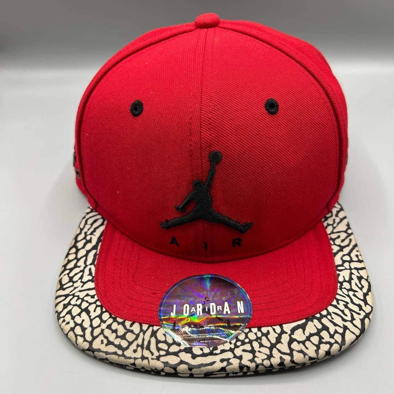 Jordan Brand Air Jordan Hat Men Cement Elephant Embroidered Strap Back Size ONE SIZE - 1 Thumbnail