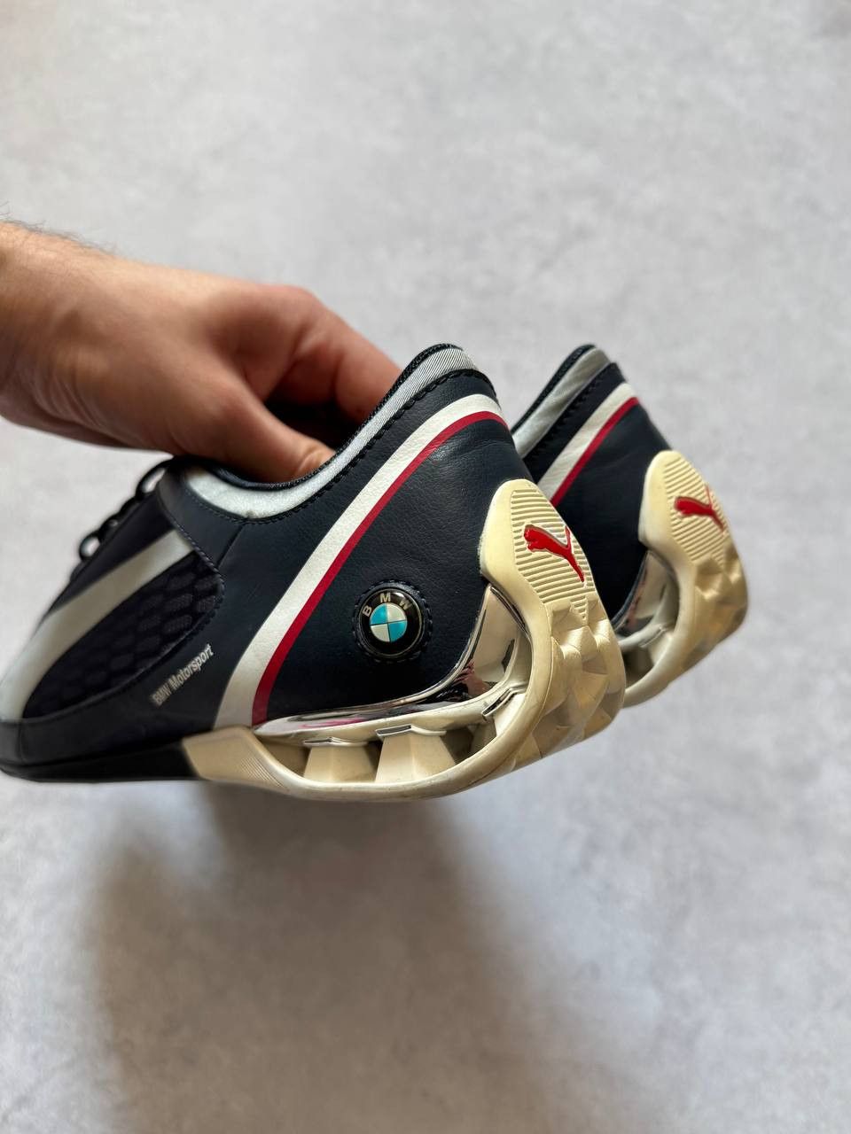 BMW × Puma Puma BMW Leather Sneakers Speedcat y2k Japanese rare Size US 11 / EU 44 - 6 Thumbnail