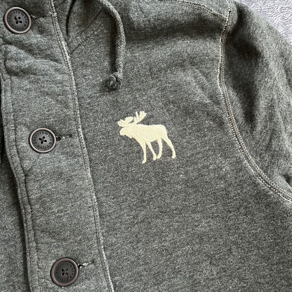 Abercrombie & Fitch Abercrombie & Fitch Muscle Sweatshirt Mens Large Hooded Size US L / EU 52-54 / 3 - 3 Thumbnail