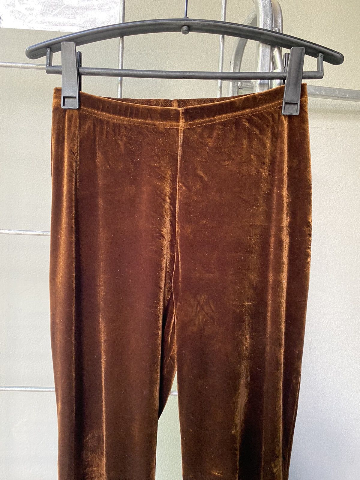 Norma Kamali Norma Kamali copper velvet pants Size 25" / US 0 / IT 36 - 8 Thumbnail