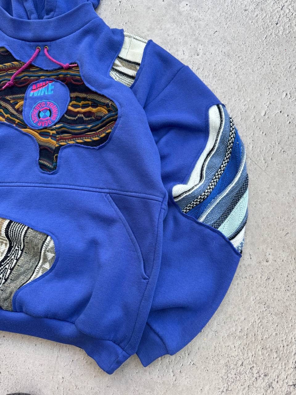 Coogi × Nike Y2K VINTAGE NIKE STREETWEAR REWORKED NIKE HOODIE 90S Size US M / EU 48-50 / 2 - 6 Thumbnail