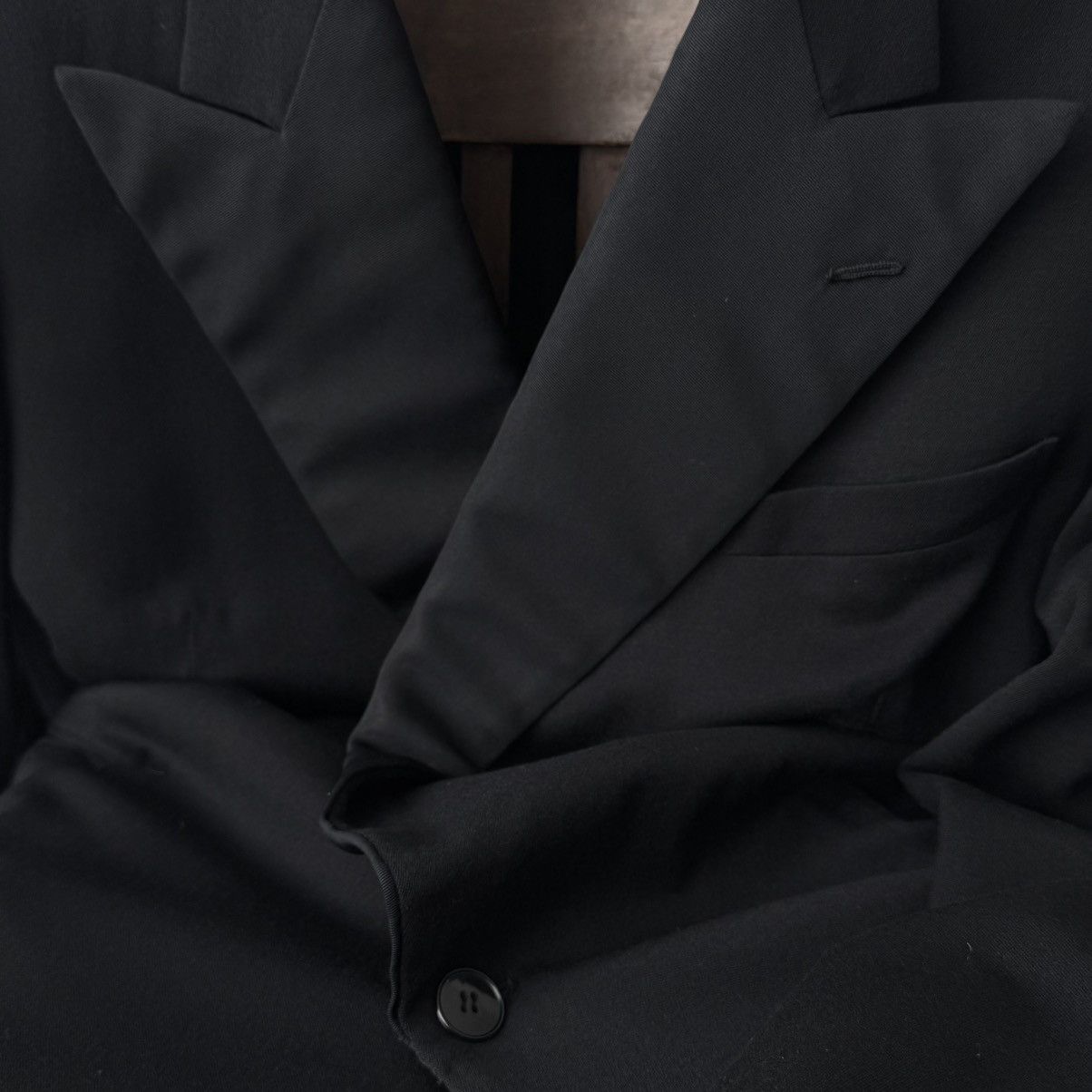 Vintage Vintage 1954 Dated England Tuxedo Black Blazer Jacket Size US M / EU 48-50 / 2 - 4 Thumbnail