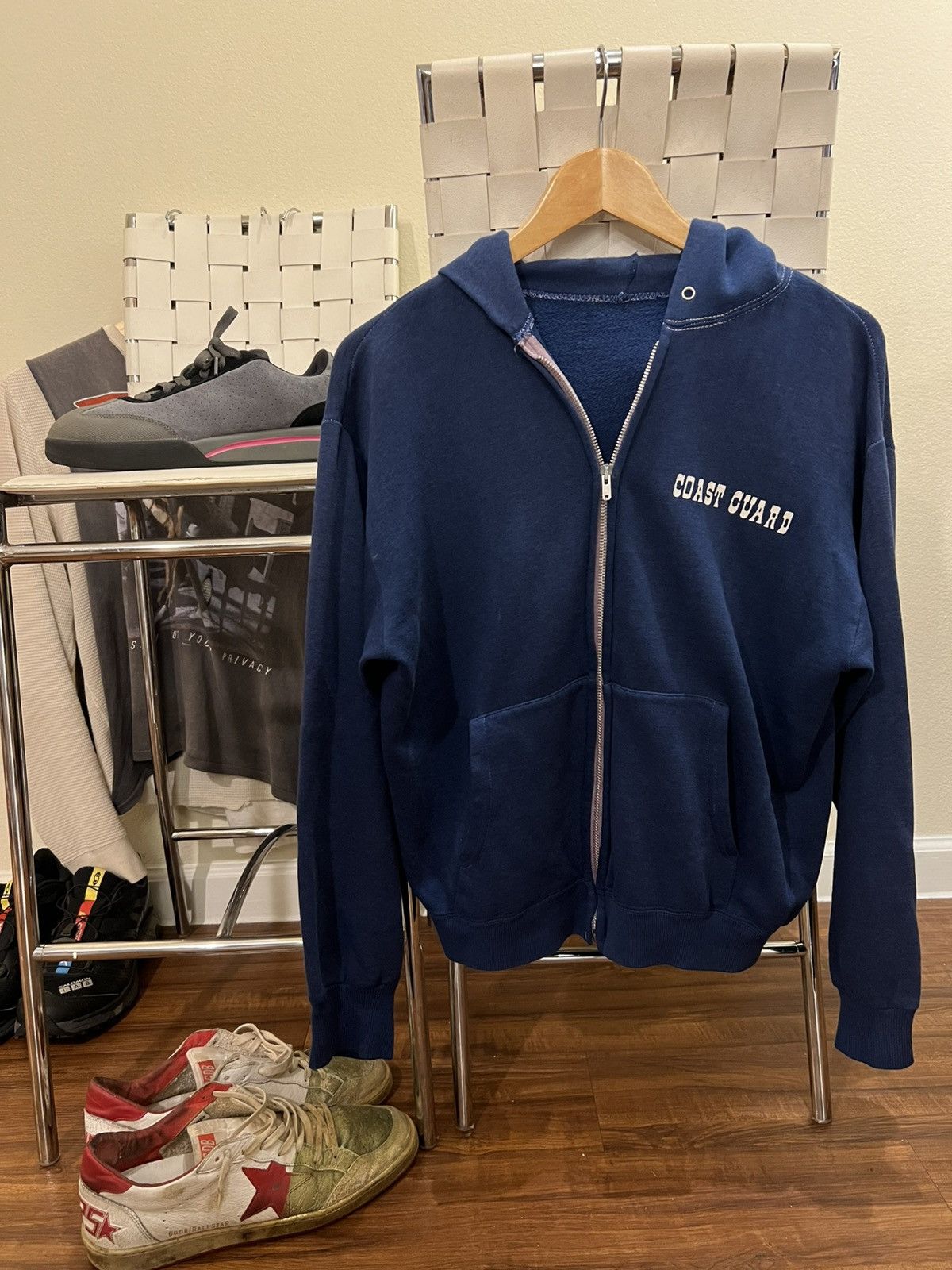 Champion 70s Coast Guard Champion hoodie Size US M / EU 48-50 / 2 - 1 Thumbnail