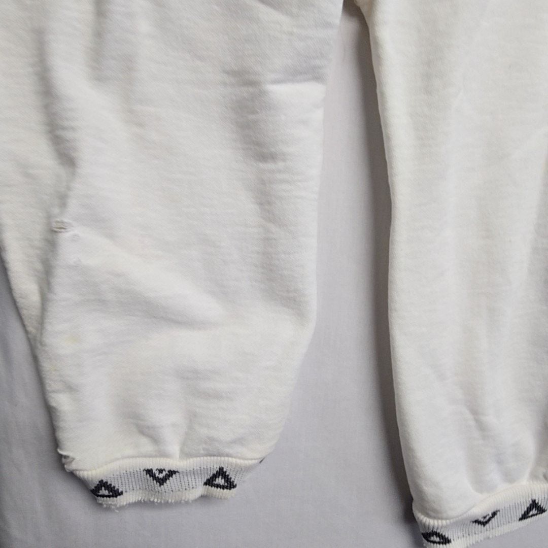 Vintage Vintage Geometric Graphic Sweatshirt White L Crewneck 90s Size M / US 6-8 / IT 42-44 - 15 Thumbnail