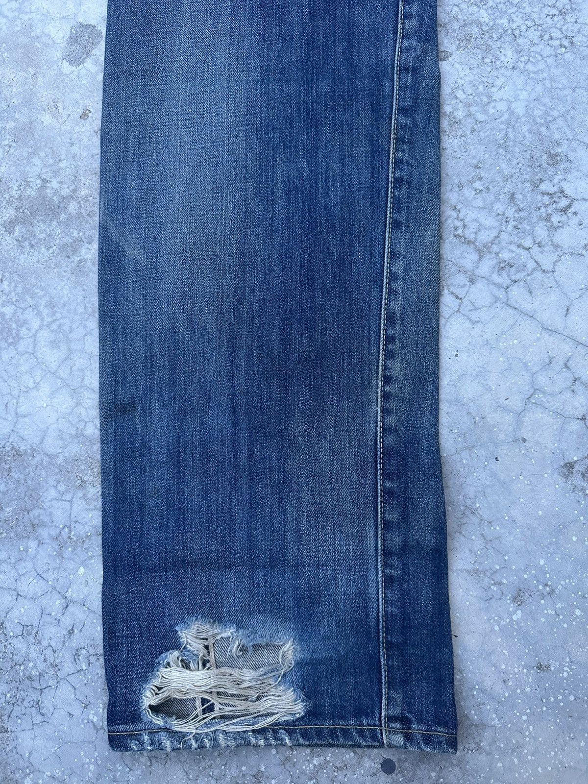 Levi's Vintage Levi's 501 Big E 1971 Distressed Jeans Size US 34 / EU 50 - 15 Thumbnail