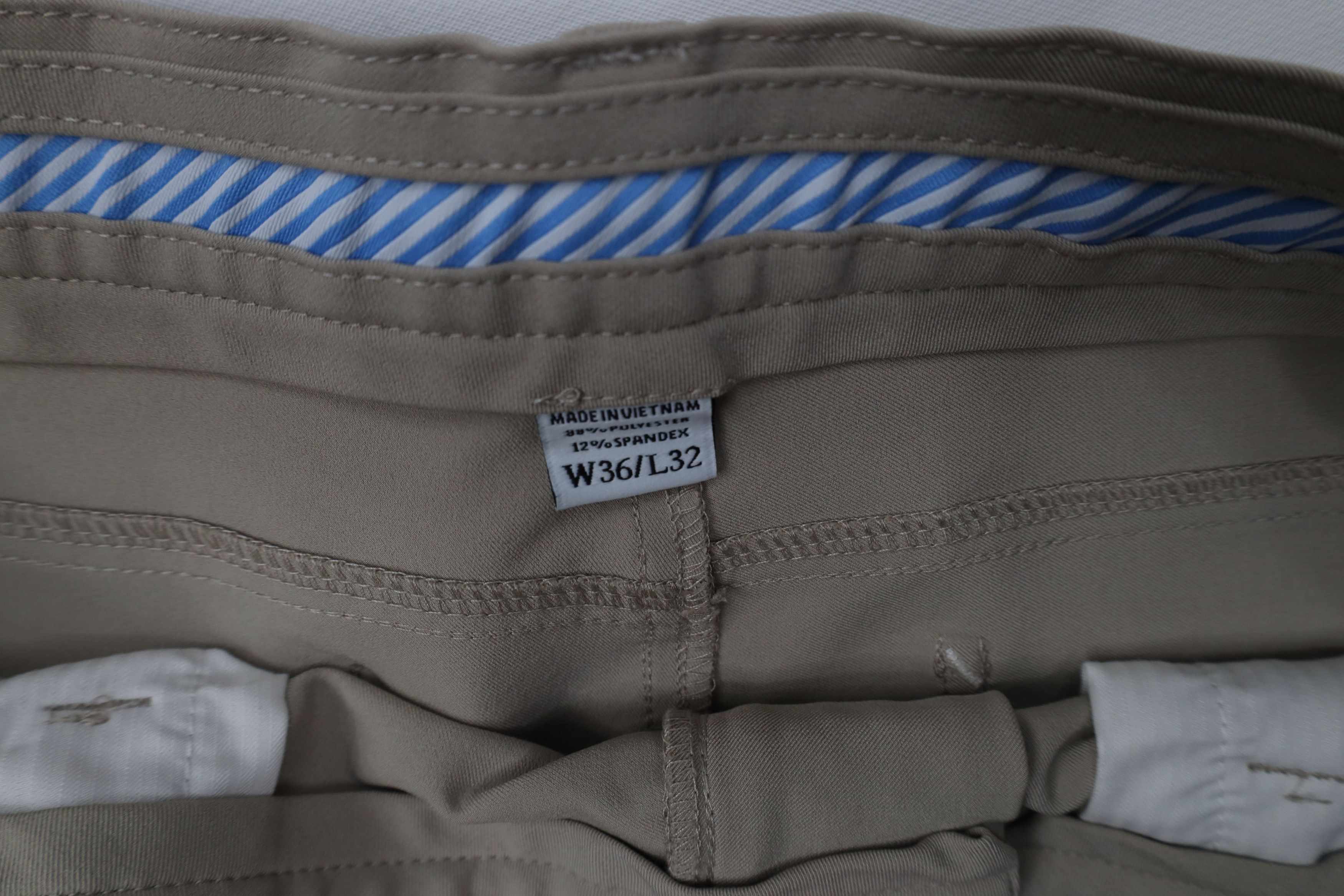 Footjoy FootJoy Golf Straight Leg Golfing Chino Pants Trousers Khaki Size US 36 / EU 52 - 6 Thumbnail
