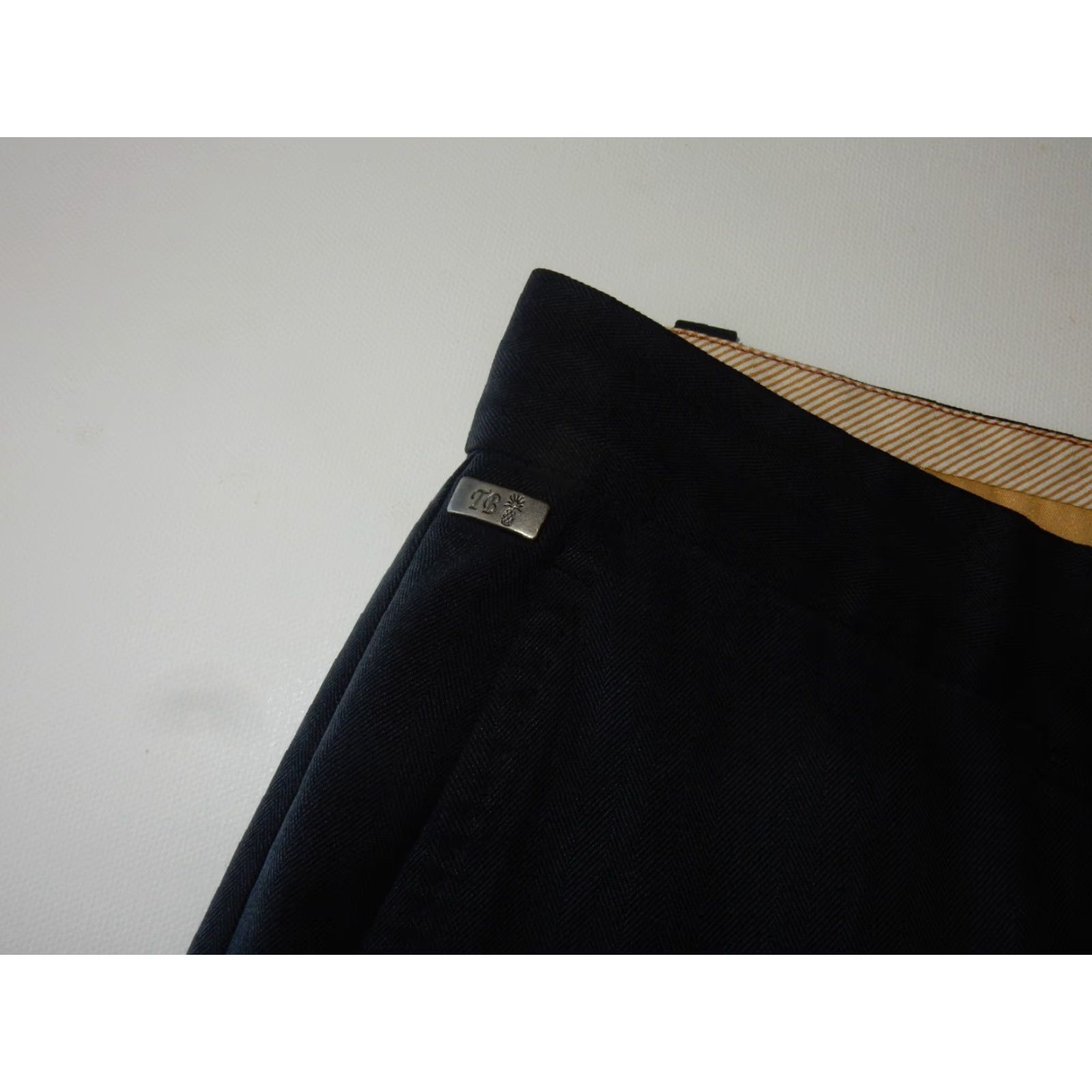 Tommy Bahama Tommy Bahama Men's Dress Pants Silk Black Size 35x32 Pleated Formal Business Size US 35 - 5 Thumbnail
