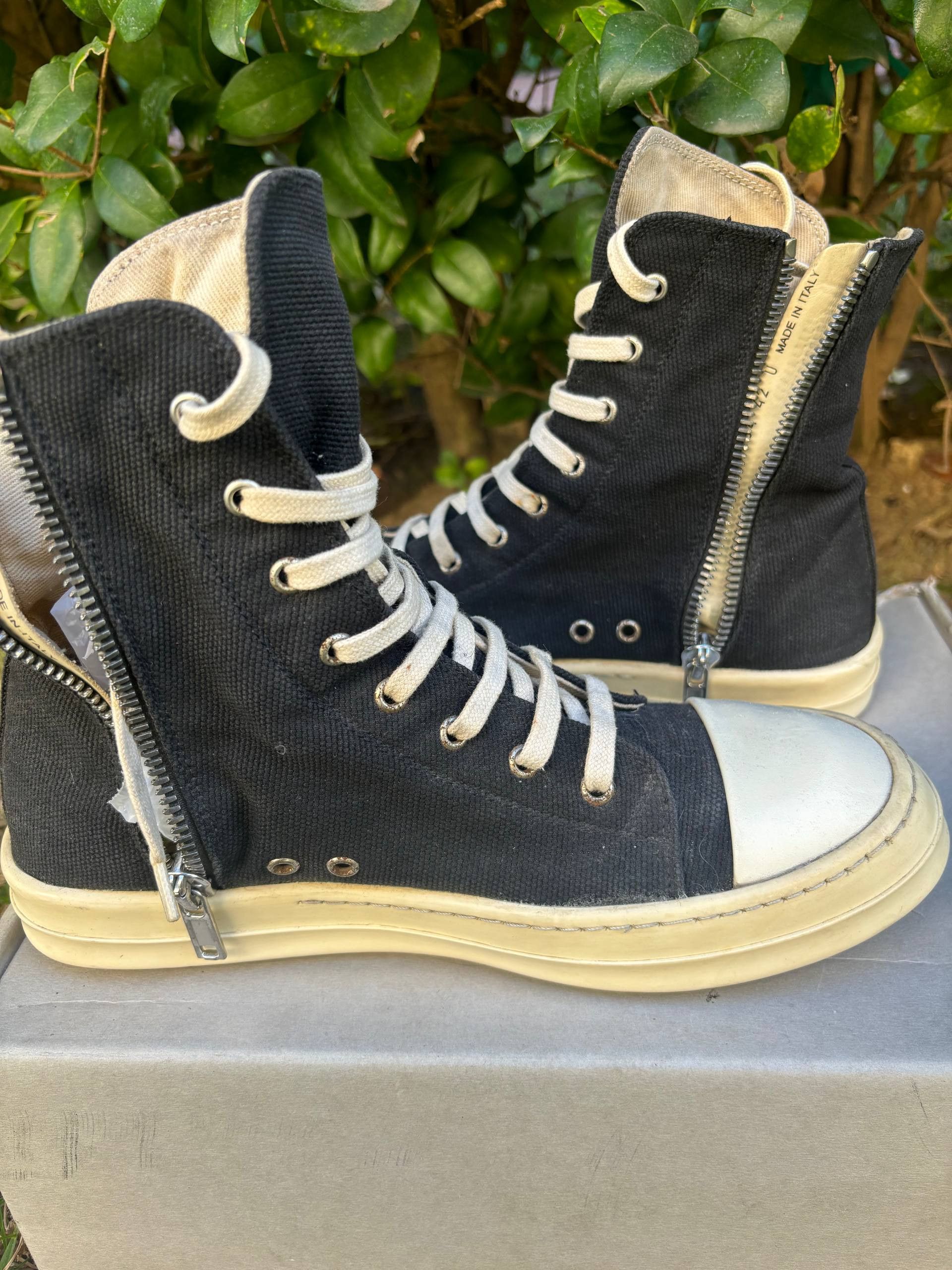 Rick Owens Drkshdw Rick Owens Ramones High Size US 9 / EU 42 - 2 Thumbnail