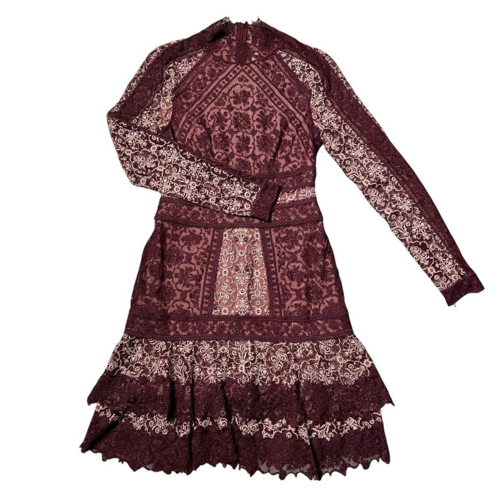 Jonathan Simkhai NWT New $895 Jonathan SIMKHAI Scarf Print Embroidered Ruffl Size S / US 4 / IT 40 - 5 Thumbnail