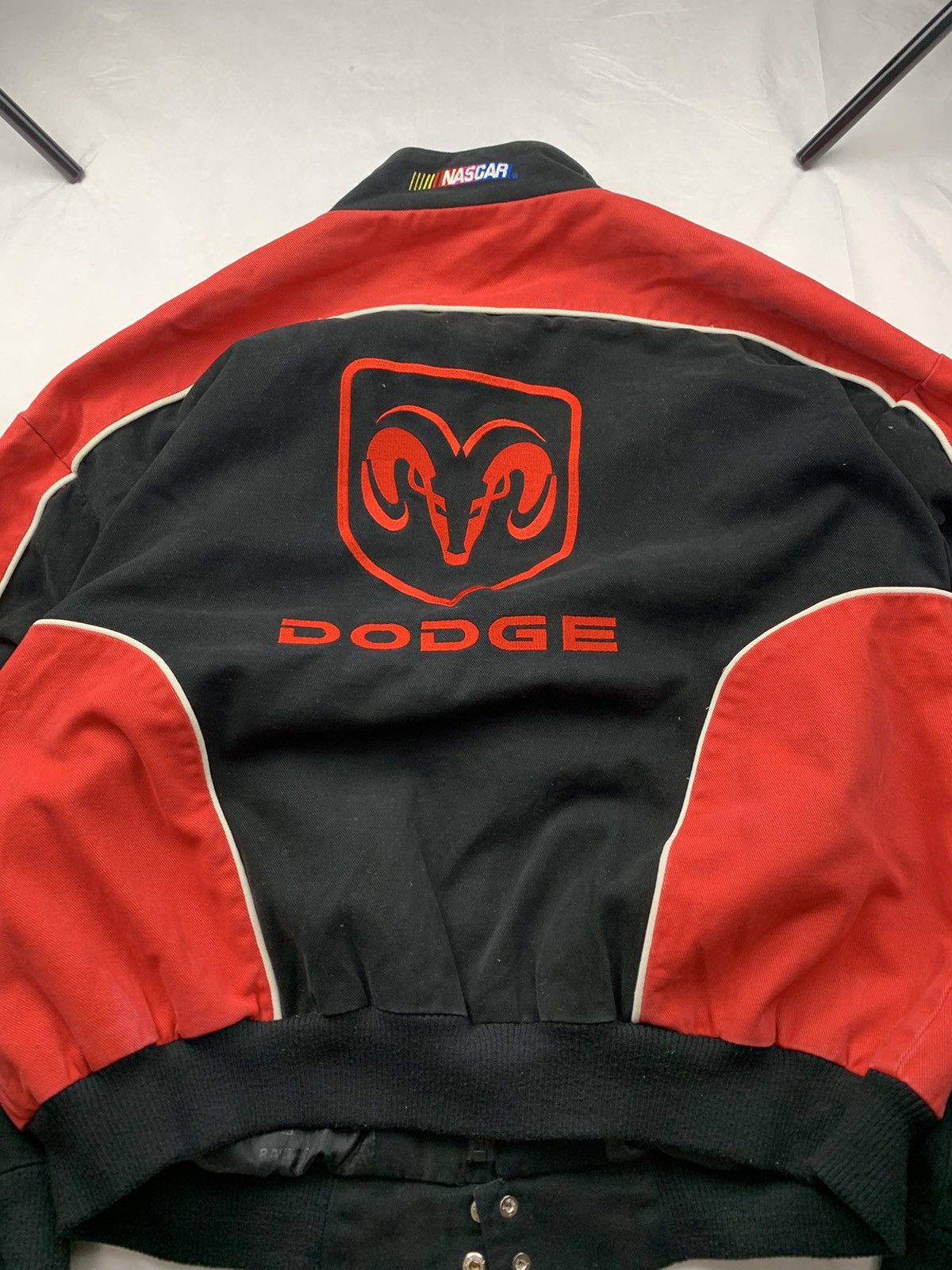 NASCAR Vintage 2000s Nascar Dodge Racing Jacket Size US XXL / EU 58 / 5 - 9 Thumbnail