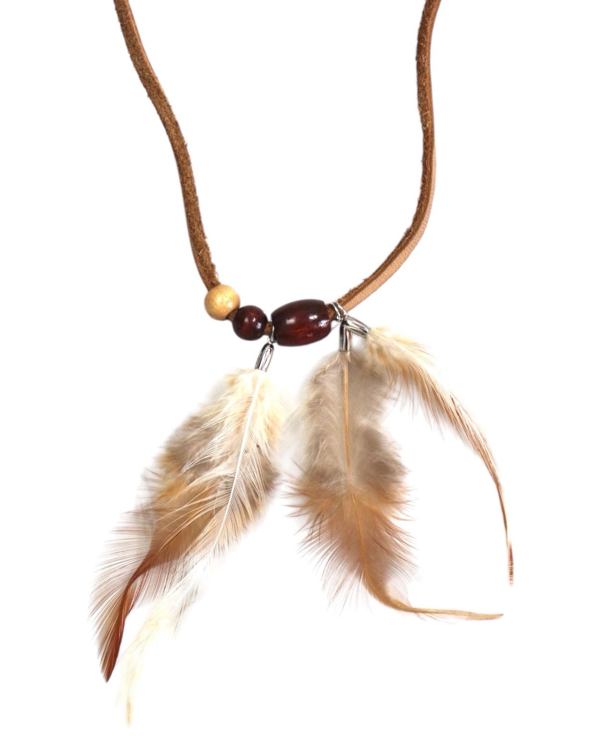 Vintage 2000S JAPANESE MADE FEATHER NECKLACE Size ONE SIZE - 3 Thumbnail