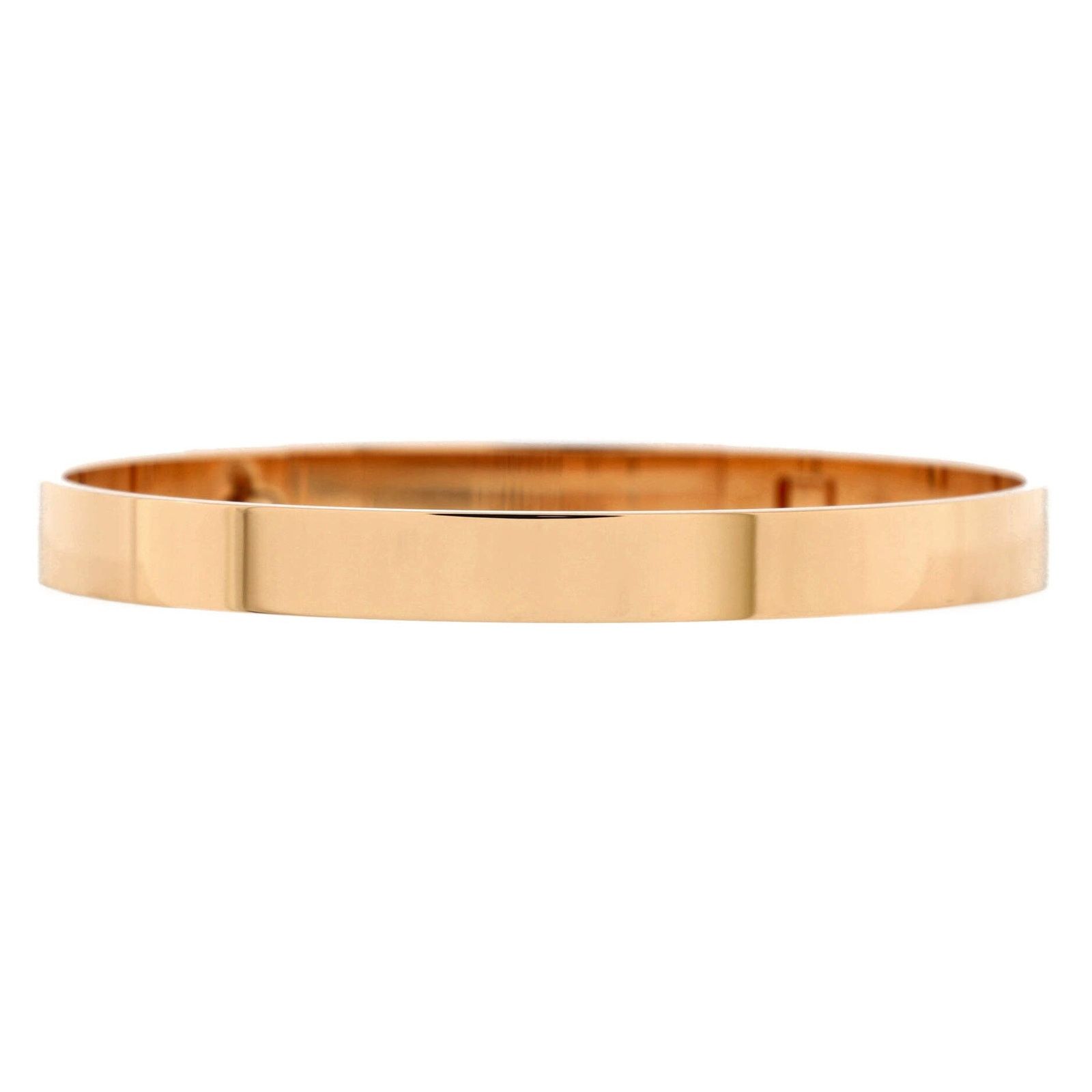 Hermes Collier de Chien Bracelet 18K Rose Gold Small Size ONE SIZE - 2 Thumbnail