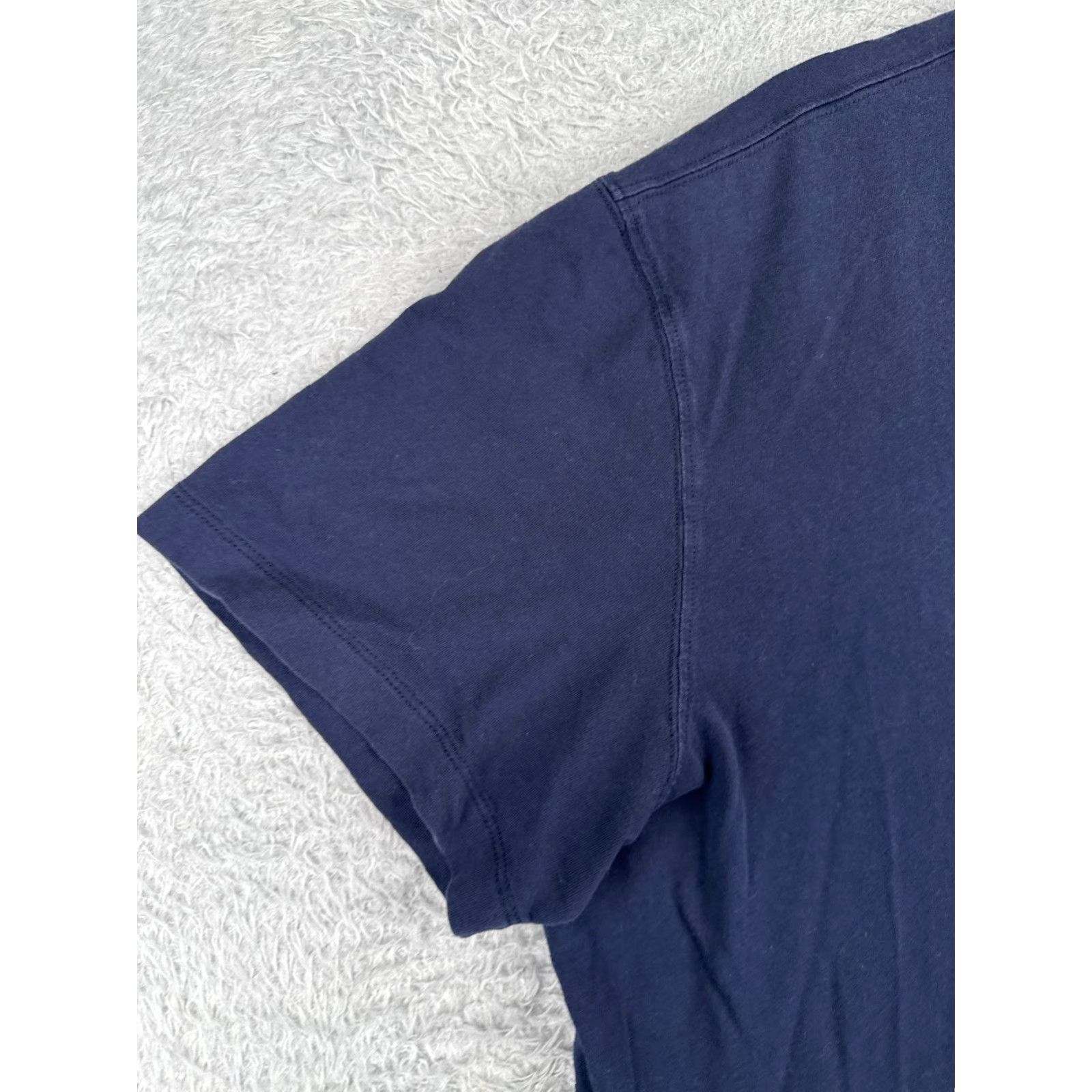 Lacoste VINTAGE Lacoste Shirt Mens 2XL Blue Floral Leaf Crew Neck Short Sleeve Cotton Logo Embroidered T-Shirt 2XL Adult Size US XXL / EU 58 / 5 - 3 Thumbnail
