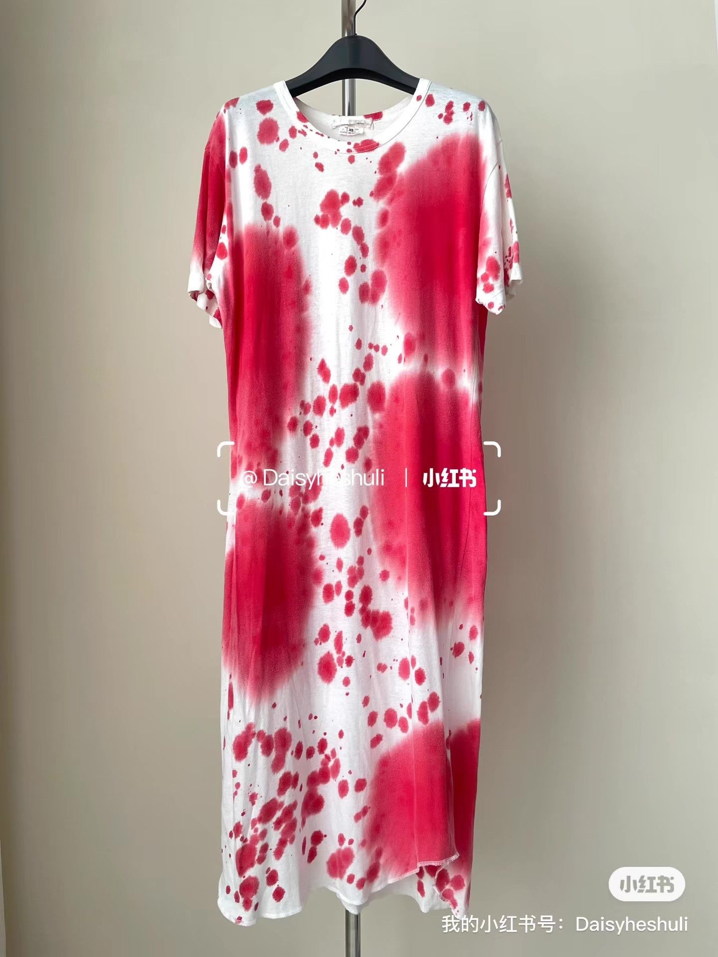 Comme des Garcons Comme des Garçons short-sleeve loose midi dress。Ｑ24 Size XS / US 0-2 / IT 36-38 - 2 Thumbnail