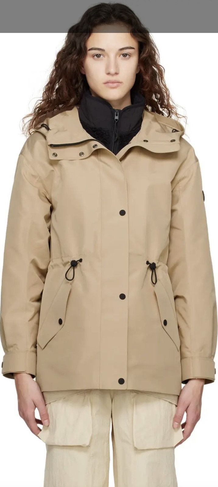 Mackage Mackage Carrie City Canvass Rain Jacket Size M / US 6-8 / IT 42-44 - 1 Thumbnail