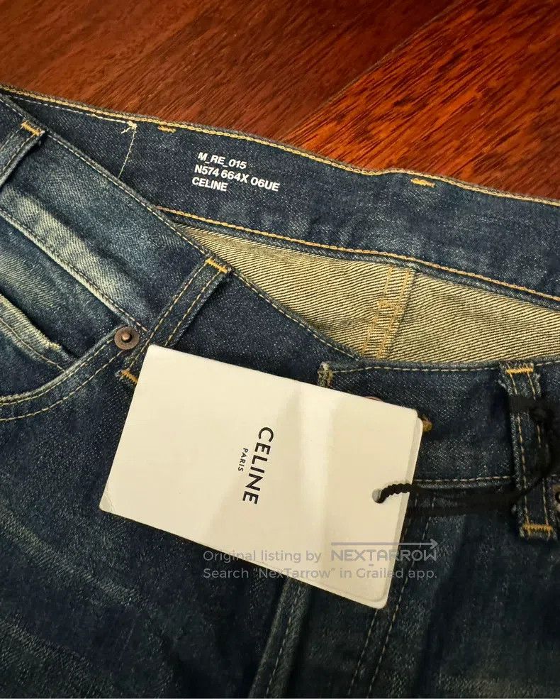 Celine CELINE Ripped Destroyed Hole Jeans Size US 32 / EU 48 - 2 Thumbnail