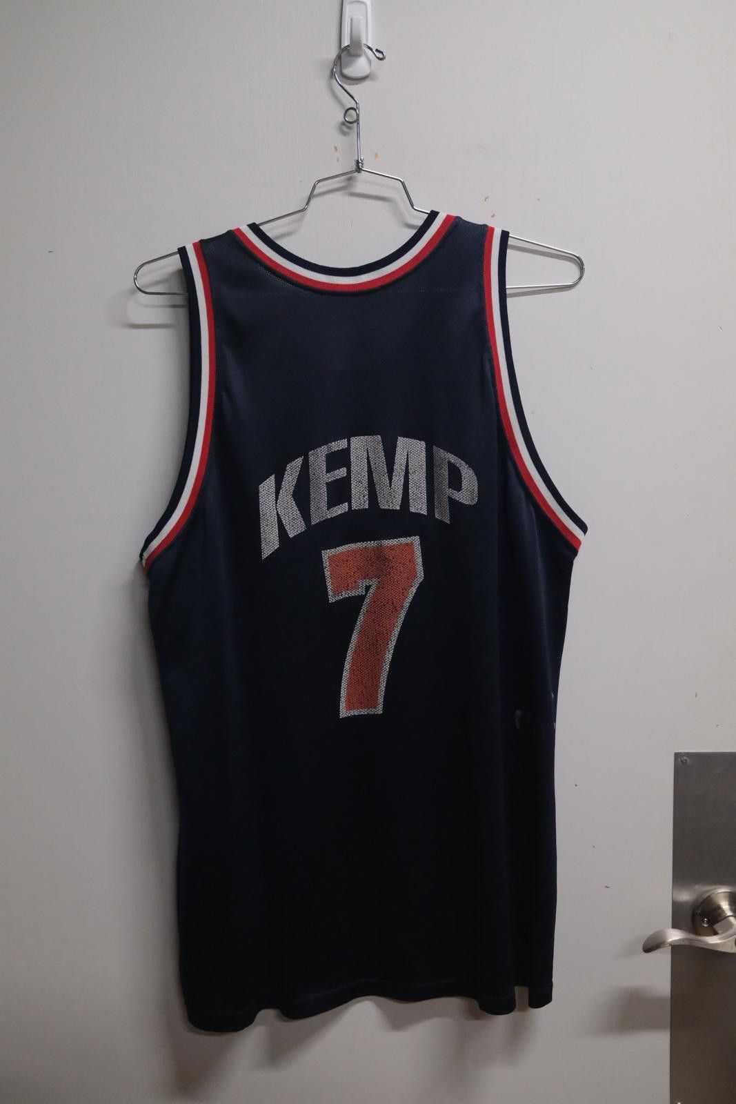 Champion 90's Champion Team USA Kemp #7 Basketball Jersey Size US XL / EU 56 / 4 - 2 Thumbnail
