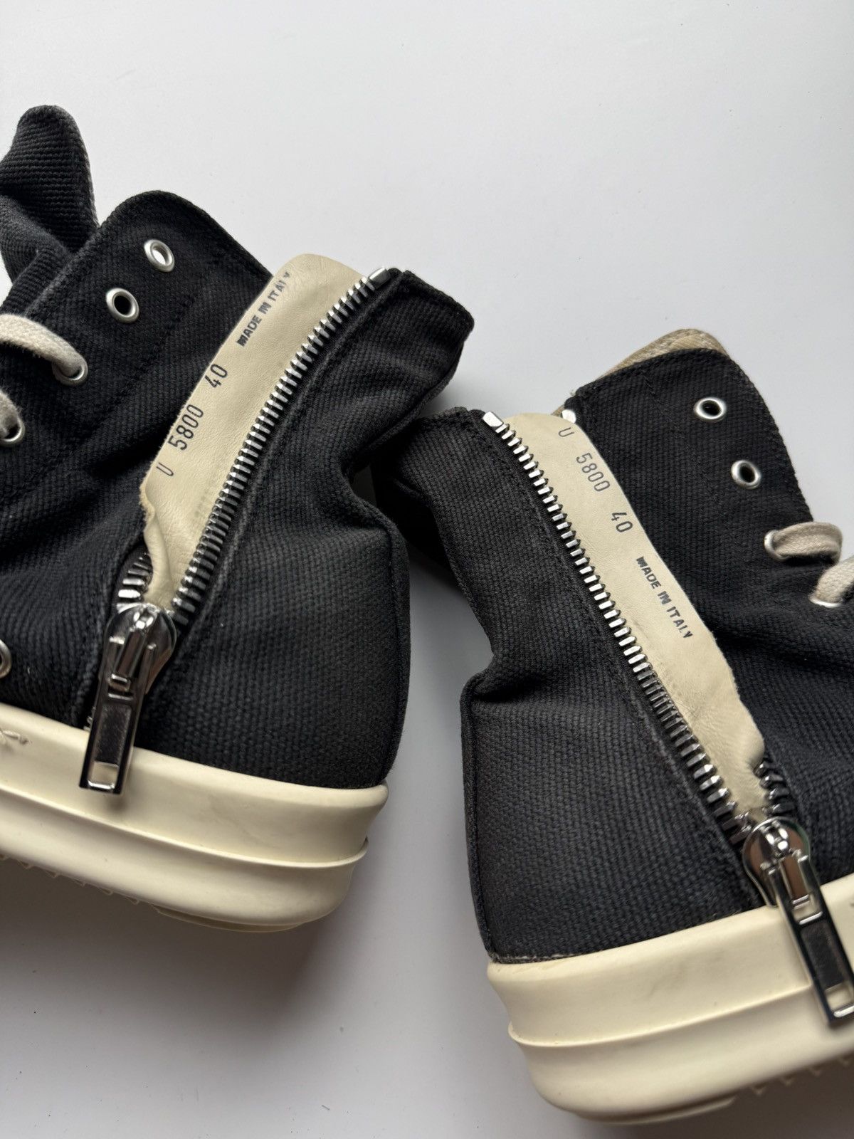 Rick Owens Drkshdw Rick Owens Drkshdw Ramones Size US 7 / EU 40 - 7 Thumbnail