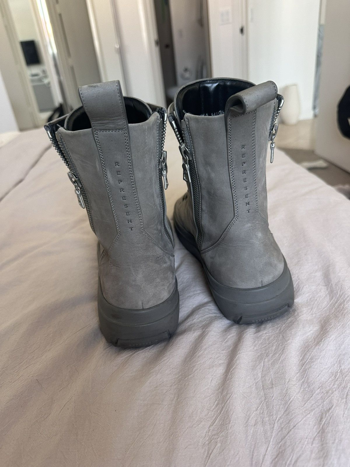 Represent Clo. Alpha High - Wolf Grey Size US 10 / EU 43 - 4 Thumbnail