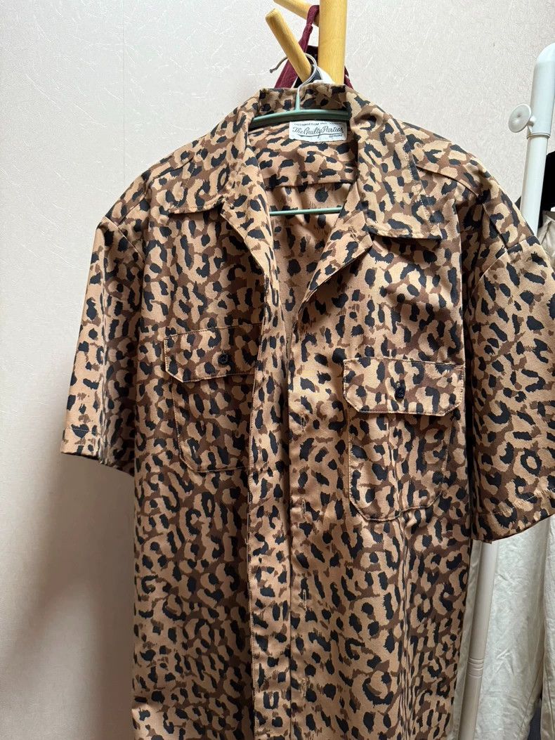 Wacko Maria WACKO MARIA x DICKIES Leopard Work Shirt - dmc Size US L / EU 52-54 / 3 - 1 Thumbnail