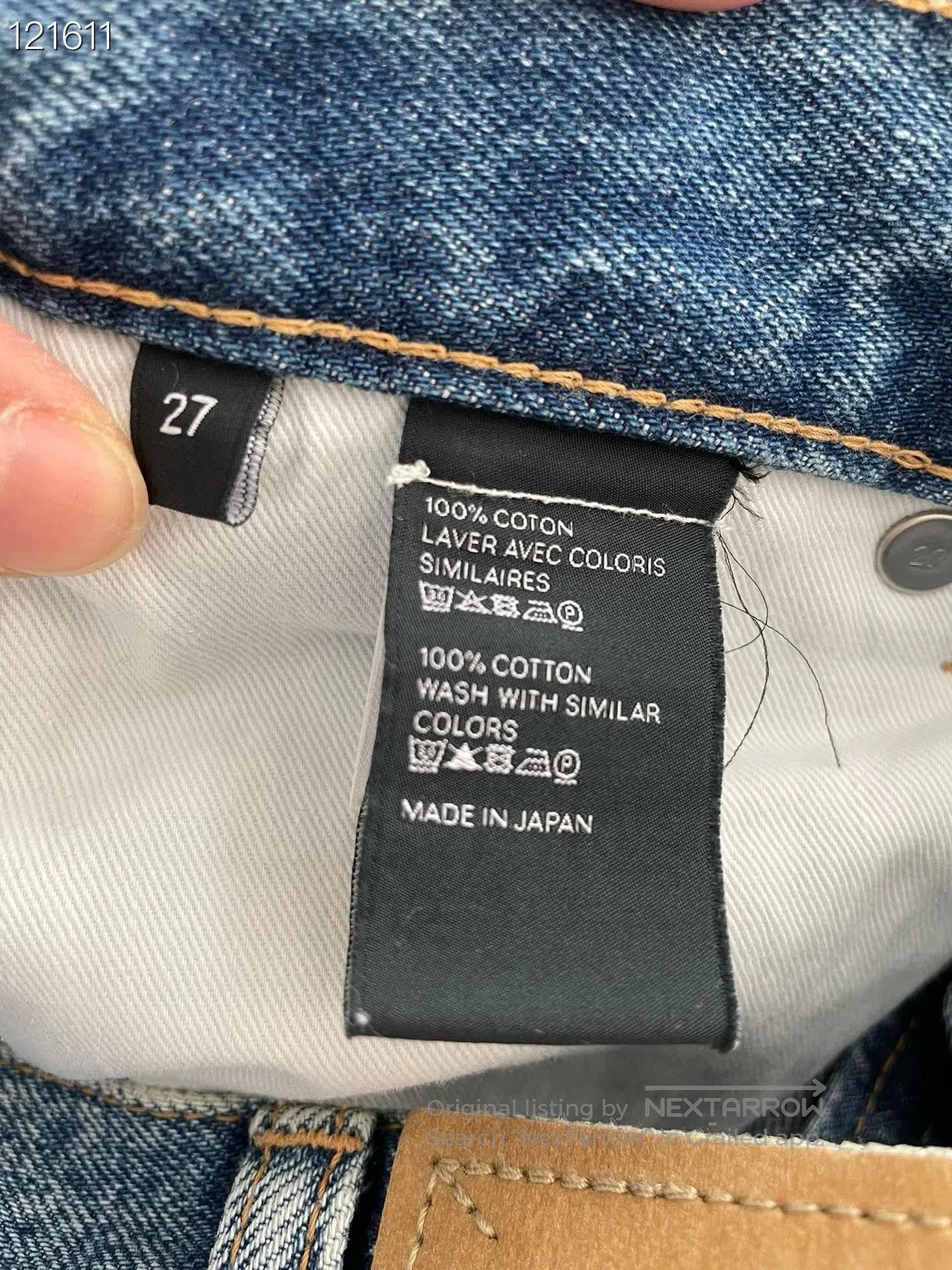 Celine Celine 080359v317 Straight. Size 27" / US 4 / IT 40 - 3 Thumbnail