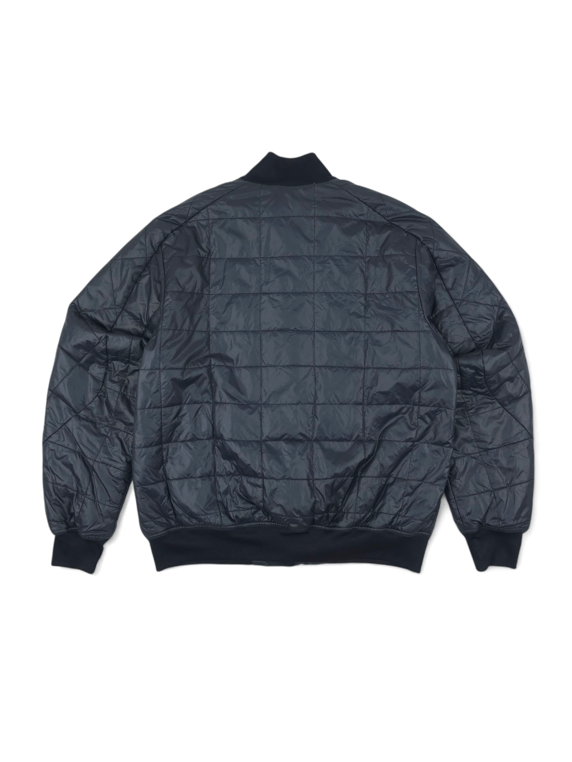 Nike 💎 Vintage Nike Black Quilted Light Jacket Y2K Size XL Size US XL / EU 56 / 4 - 2 Thumbnail